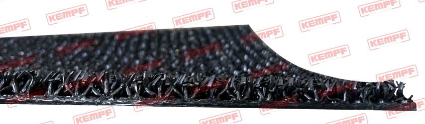 137054 Kempf Anti-Spray-Matte, b=400, l=800, schwarz, mit KEMPF-Logo